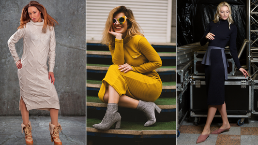 The Best Sweater Dress Tips for Making a Bold Statement