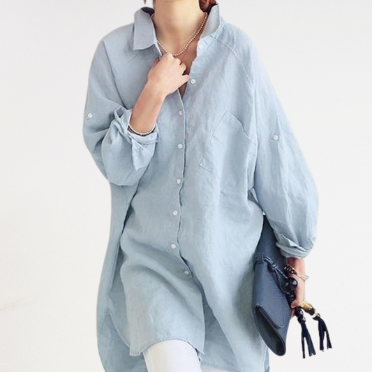Loose Button-Down Shirt