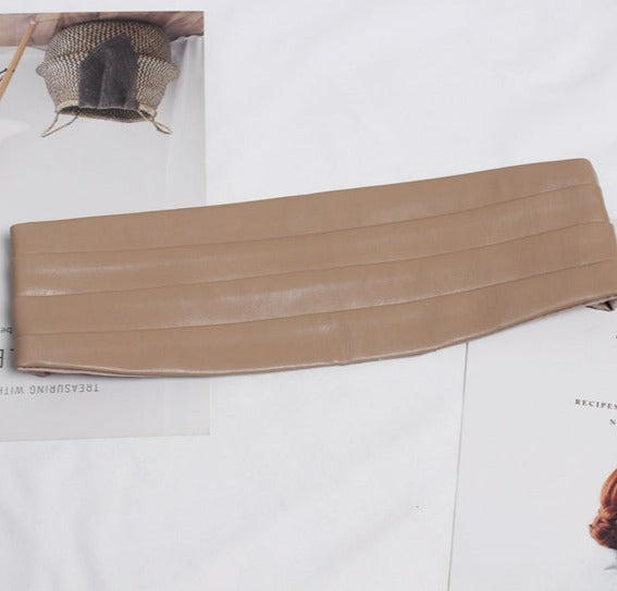 Fashion-Lady Elastic Wide Belt