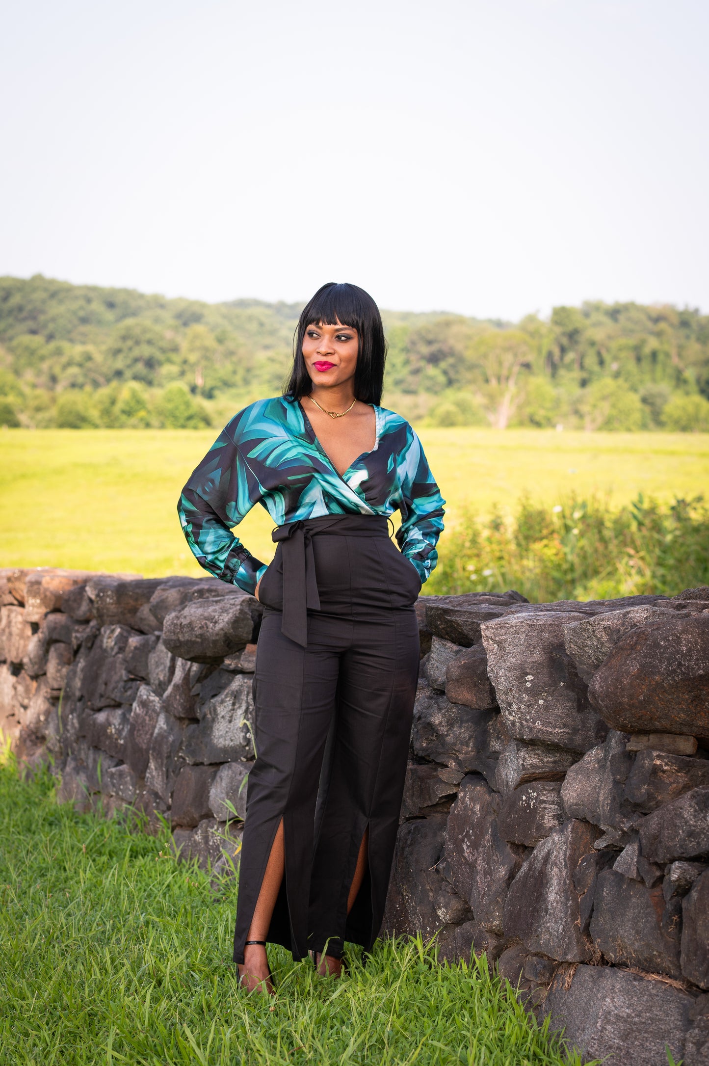 Conscious-Chic Power Step Jumpsuit by Anastacia’s Styling