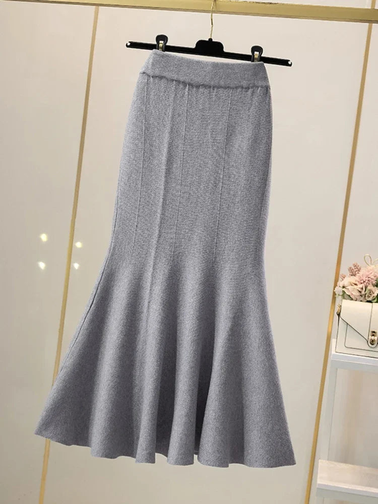 A-Line Fishtail Skirt