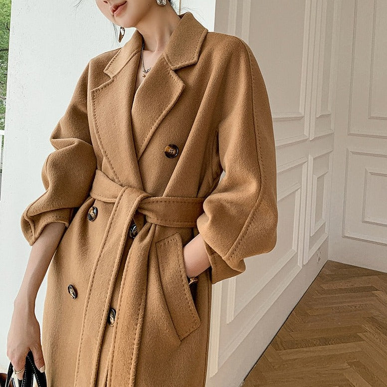 Long Lapel Commuter Coat