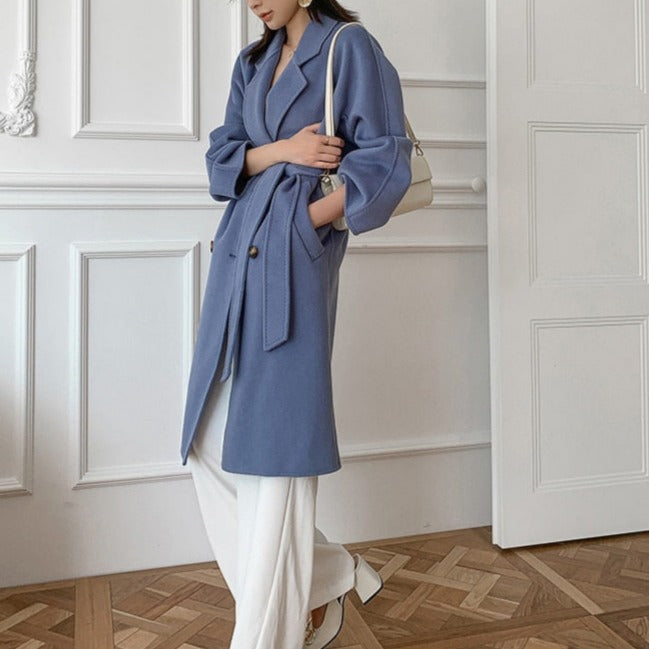 Long Lapel Commuter Coat