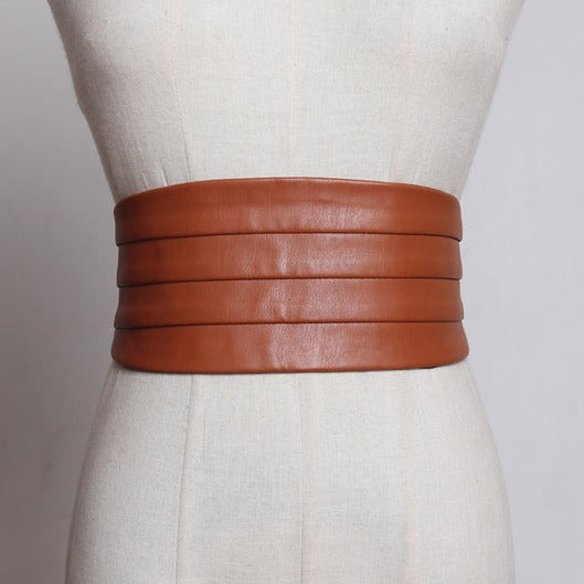 Fashion-Lady Elastic Wide Belt